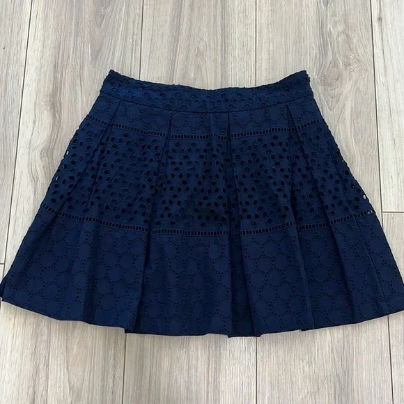 Banana Republic Skirts Banana Republic Eyelet Pleated Mini